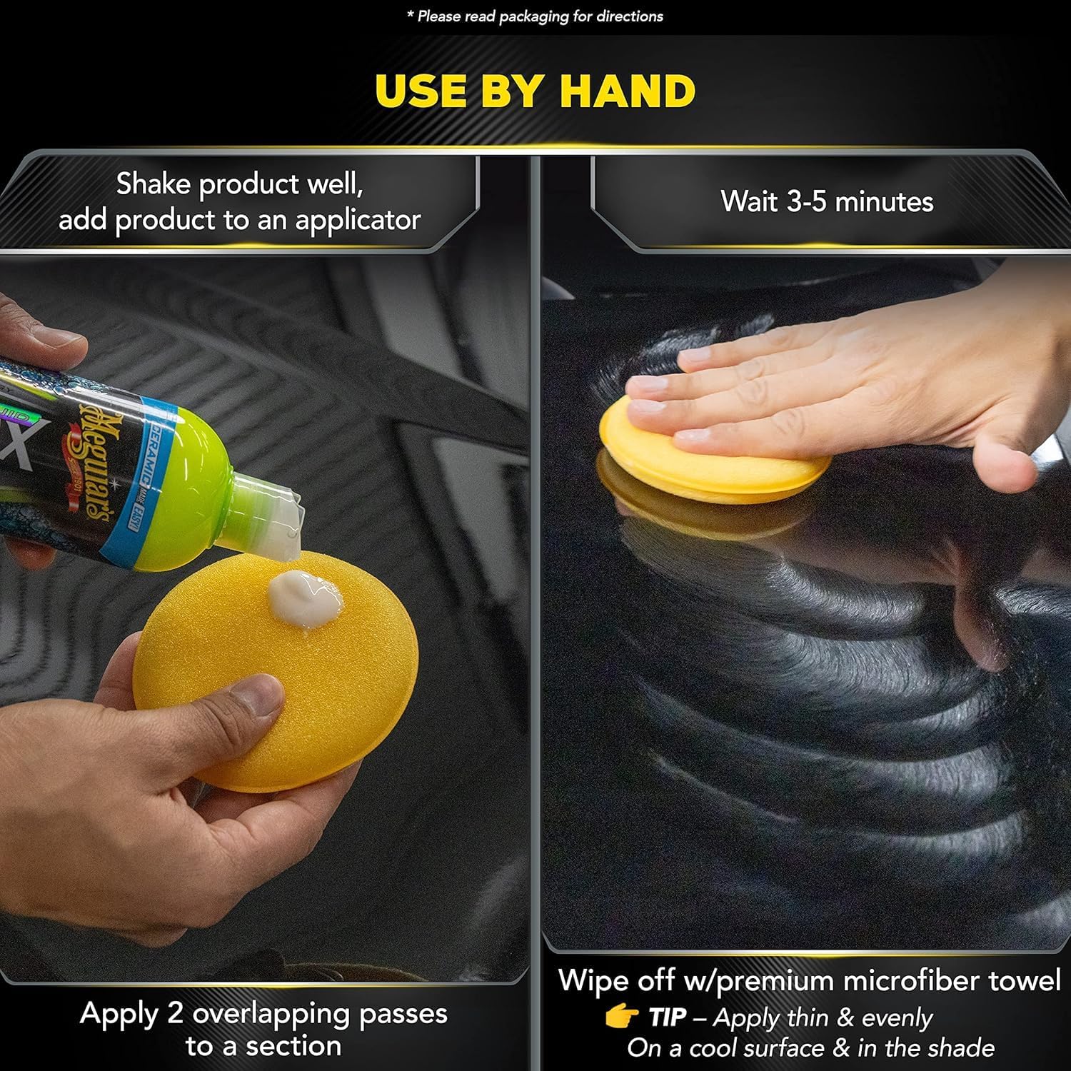 Thumbnail 3 de Meguiar's Hybrid Ceramic Liquid Car Wax: Advanced SiO2 Technology for Easy Ceramic Protection