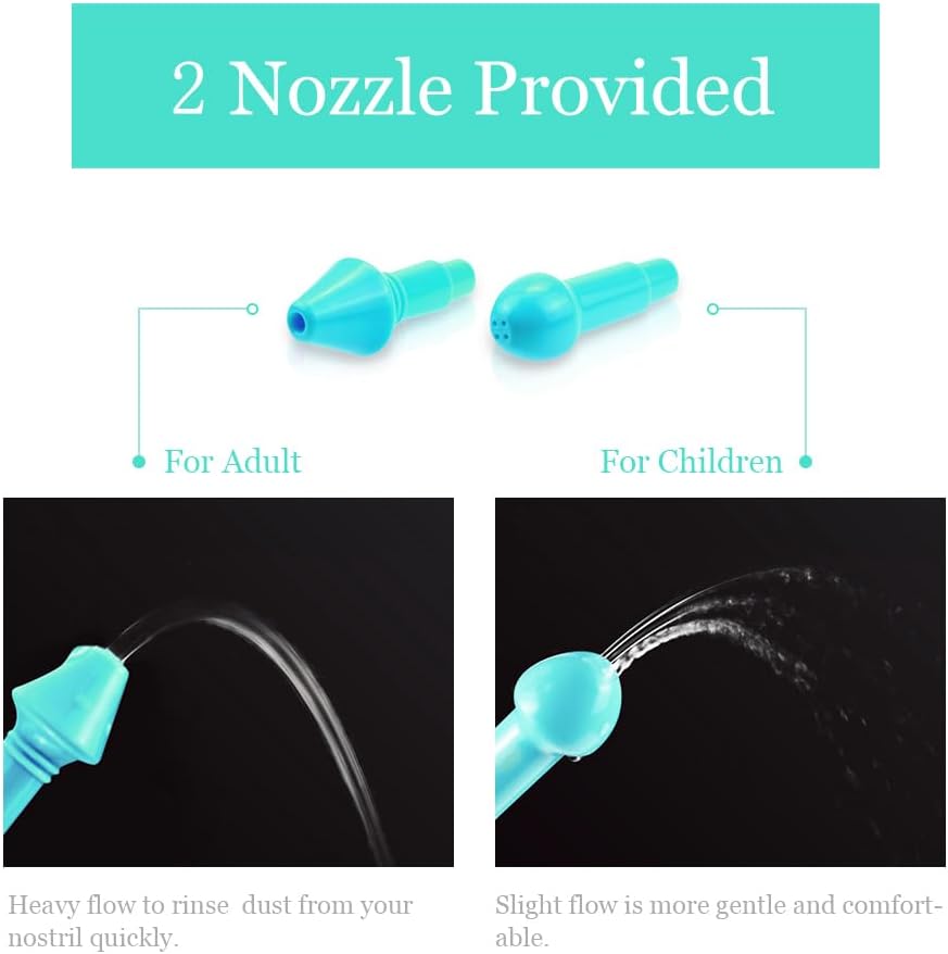 Detalle 2 de Waterpulse Neti Pot 300ml nasal rinse bottle
