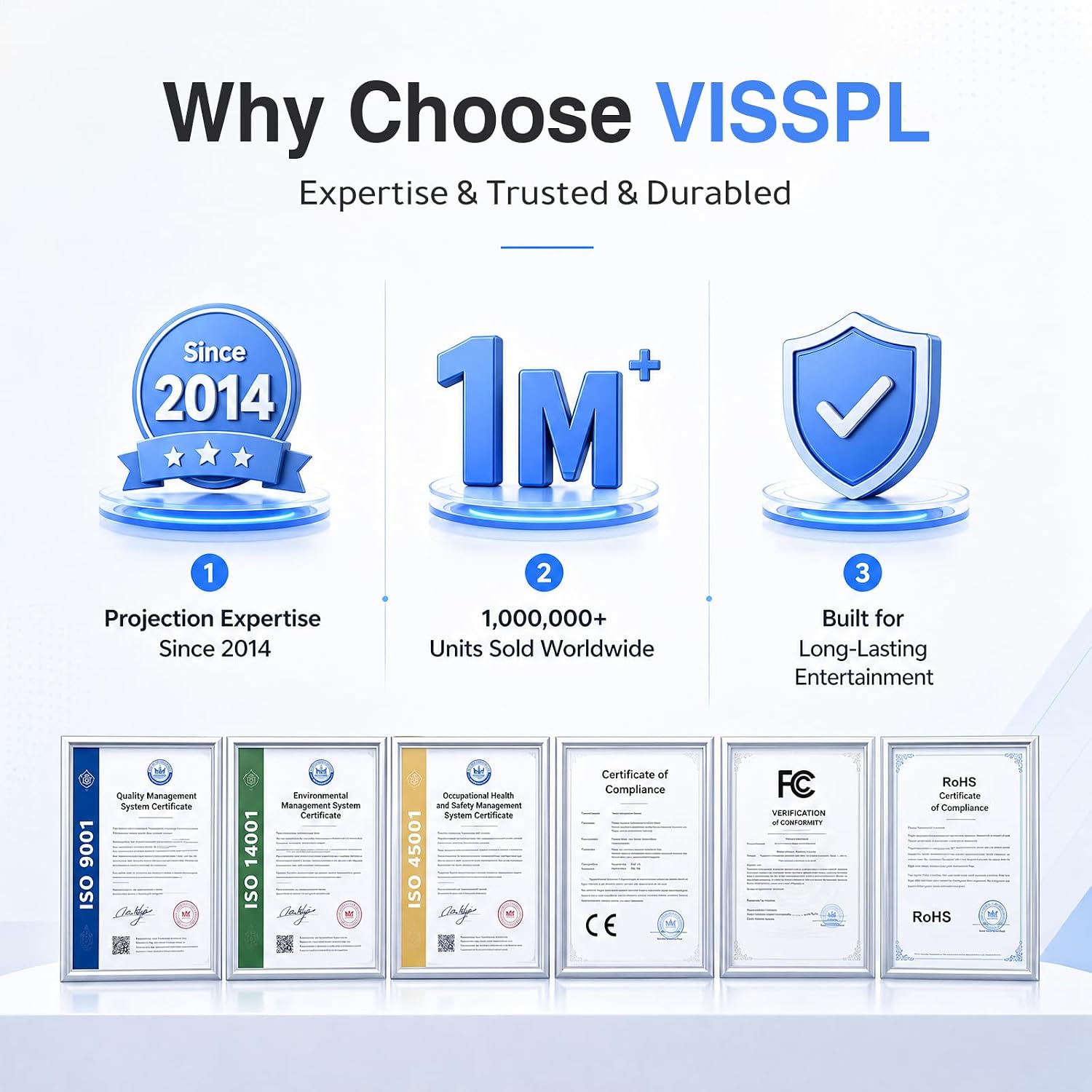 Detalle 2 de VISSPL Projector with 4K Decoding