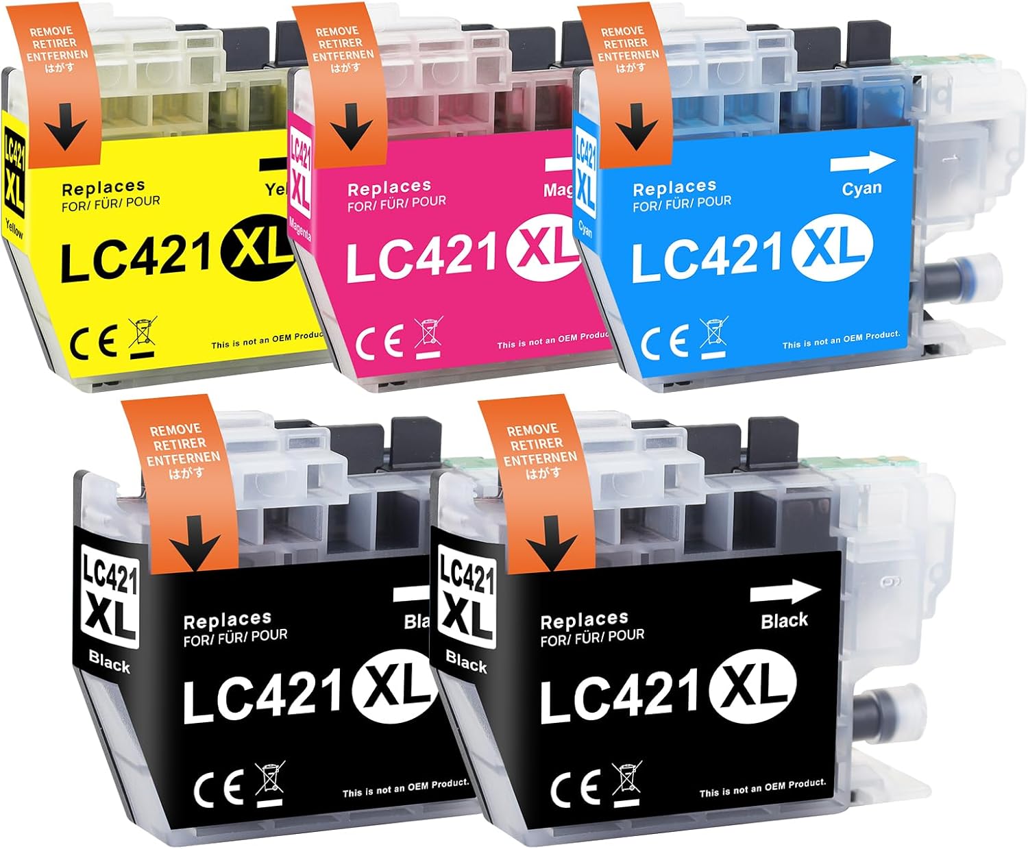 Yowell LC421XL Cartuchos compatibles Brother