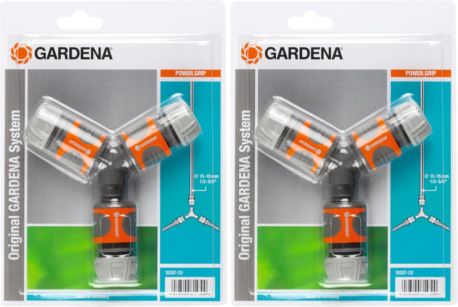Detalle de Gardena Kupplungs-Satz: Schlauchkupplung zur Schlauchverlängerung 13 mm/15 mm