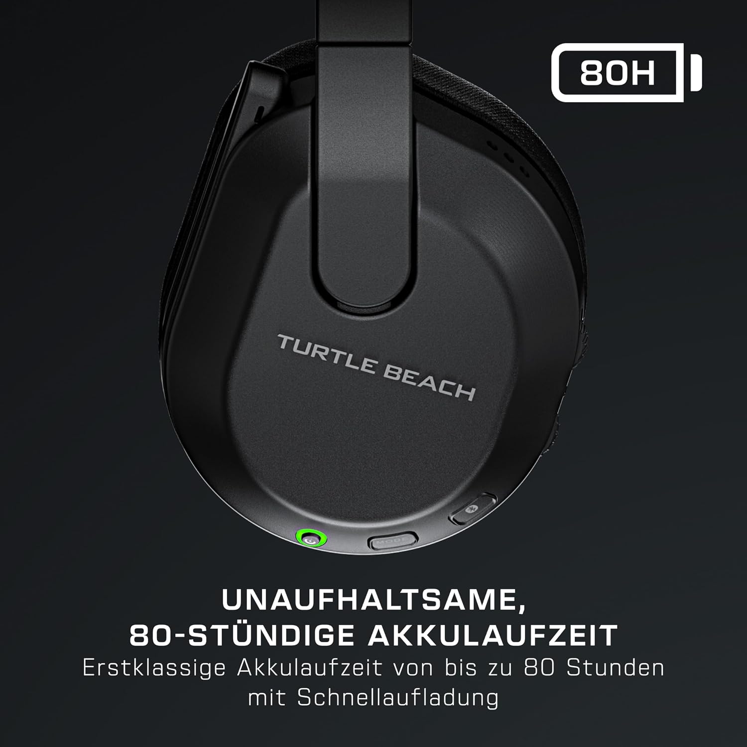 Thumbnail 3 de Turtle Beach Stealth 600 PC kabelloses Gaming-Headset mit Bluetooth, 80 Std. Akku und 50-mm-Treibern (PC/PS5/PS4) – Schwarz
