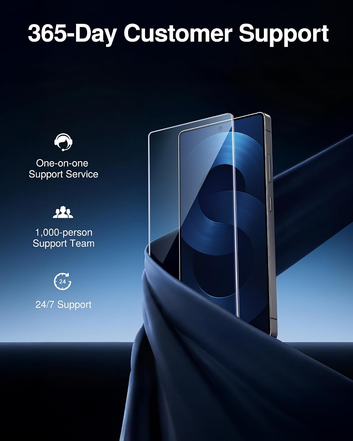 Detalle 2 de SMARTDEVIL Galaxy S25 Ultra screen protector