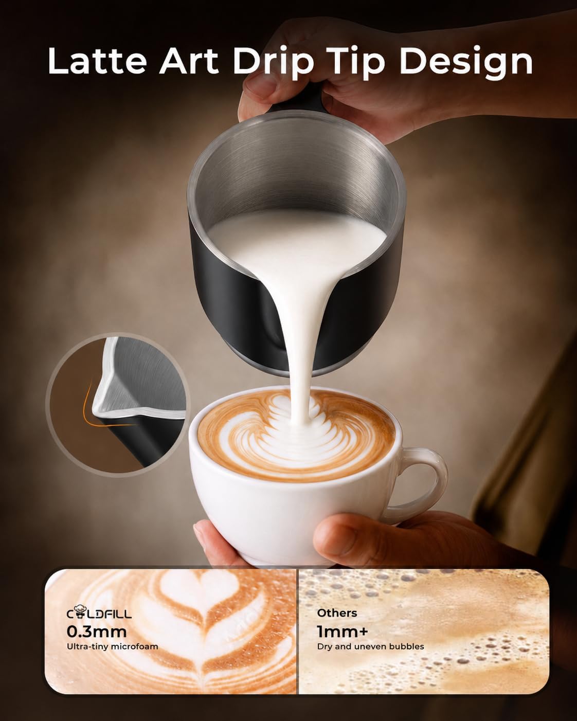 Thumbnail 6 de Electric Milk Frother 21oz