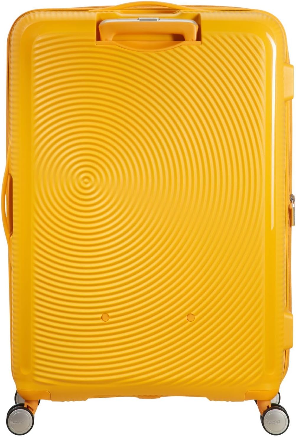 Detalle 2 de American Tourister Soundbox Hard Shell Suitcase 77 cm (Large, 4-wheel spinner, TSA lock) – Golden Yellow