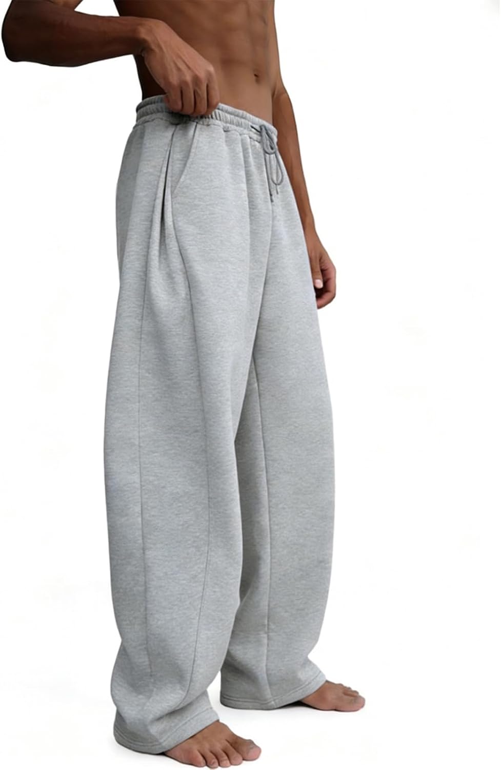 Detalle 1 de Men's Baggy Sweatpants, 65% Polyester