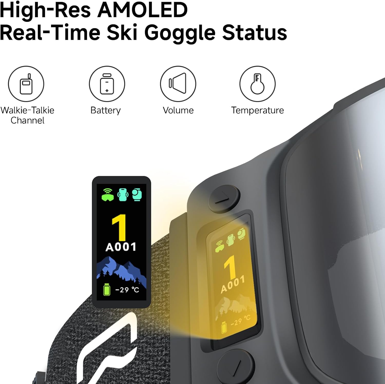 Thumbnail 6 de SKIWARRIOR G03 Smart Ski Goggles