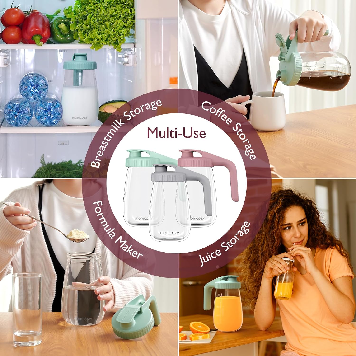 Thumbnail 5 de Momcozy Breast Milk Pitcher for Safe Storage