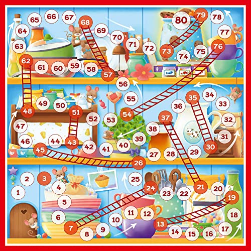 Detalle 2 de Schmidt Spiele 49189 Kinderspiele Klassiker – Die bunte Sammlung für 2–6 Spieler