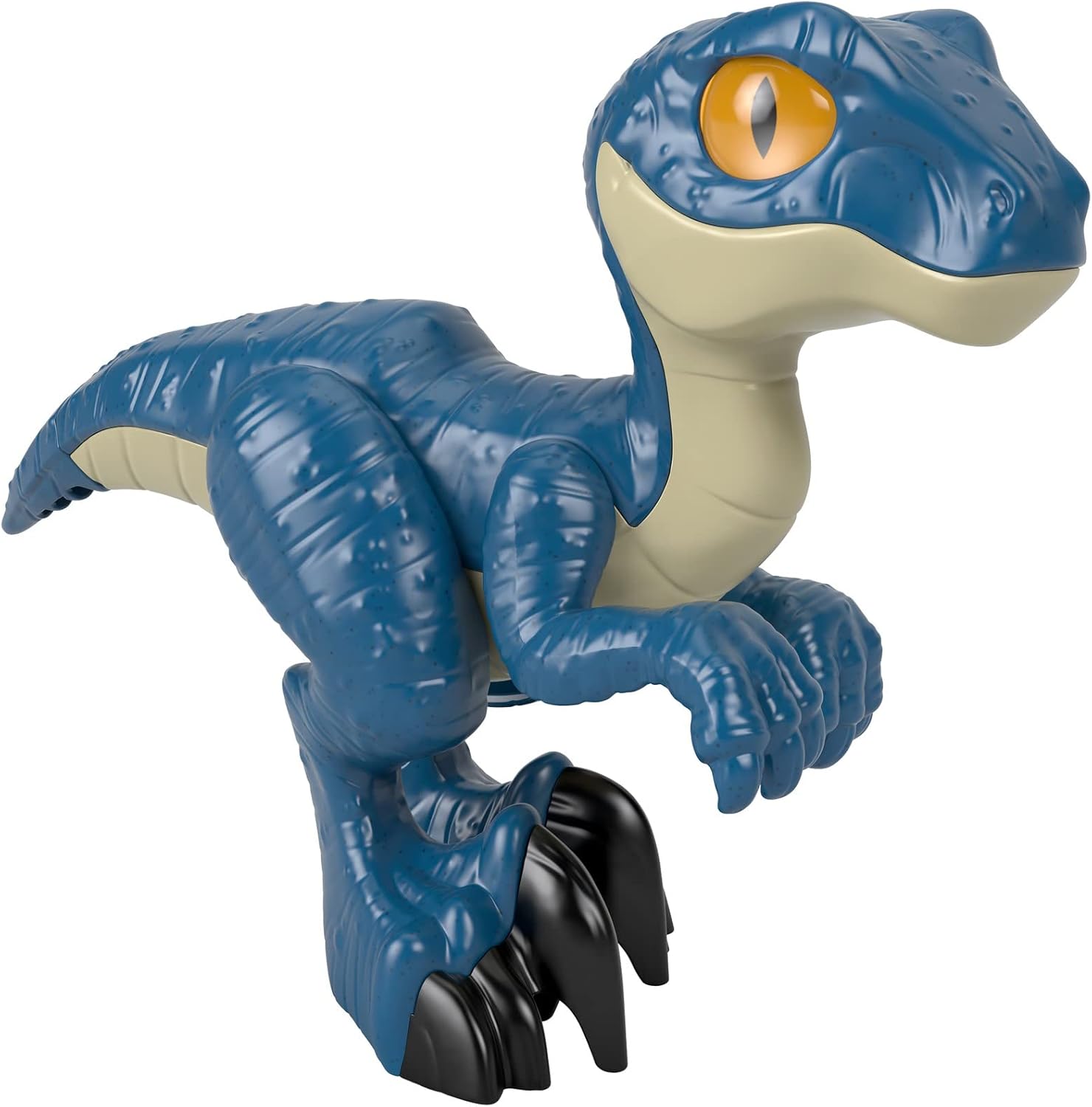 Thumbnail 4 de Fisher-Price Imaginext GWP07 – Jurassic World 3 XL Dino Raptor (ca. 23 cm), bewegliche Dinosaurierfigur