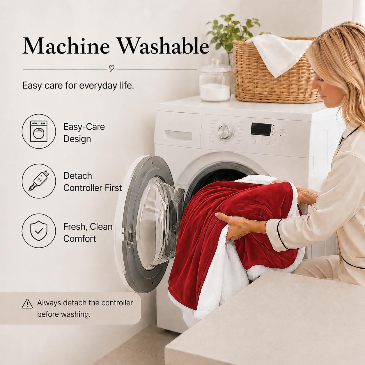 Thumbnail 6 de RALYSUN Electric Heated Blanket 62"x84"