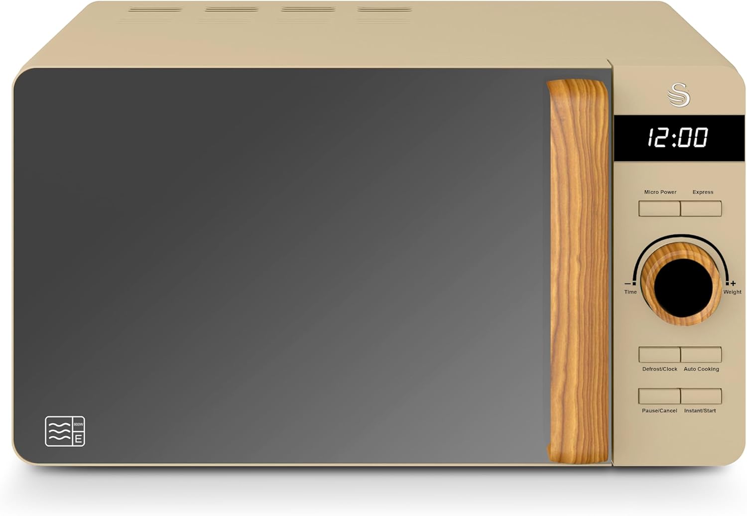Swan SM22036LOAT Nordic Digital Microwave 800W 20L