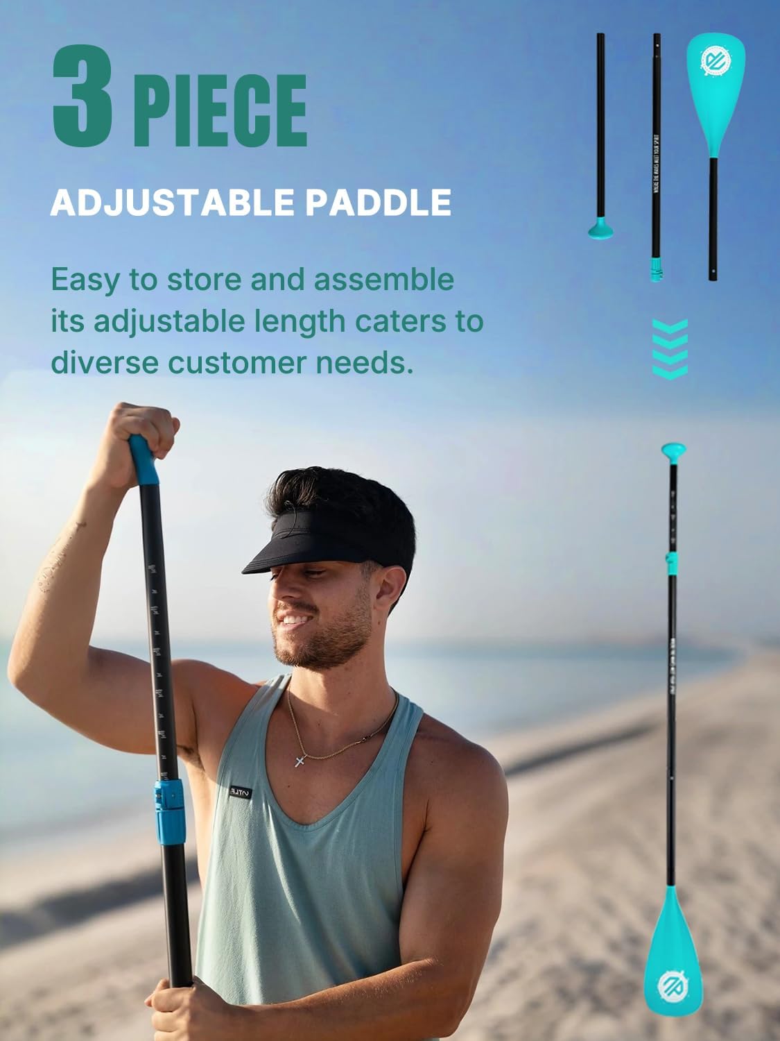 Thumbnail 5 de Niphean inflatable paddle board 10'6
