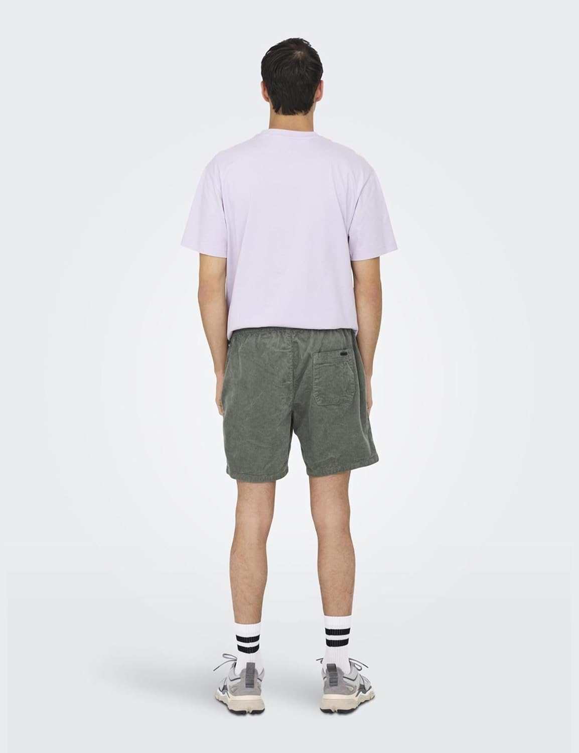 Detalle de Only & Sons Onstel Corduroy 0185 Noos Short Homme