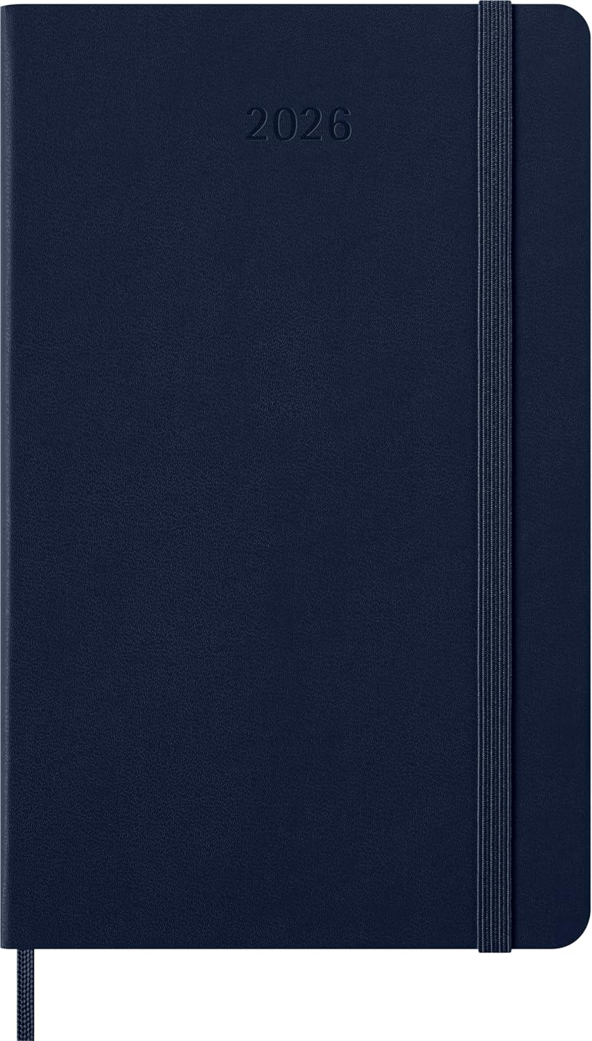 Detalle 1 de Moleskine Weekly Planner Agenda Settimanale 2026 12 Mesi 13x21 cm
