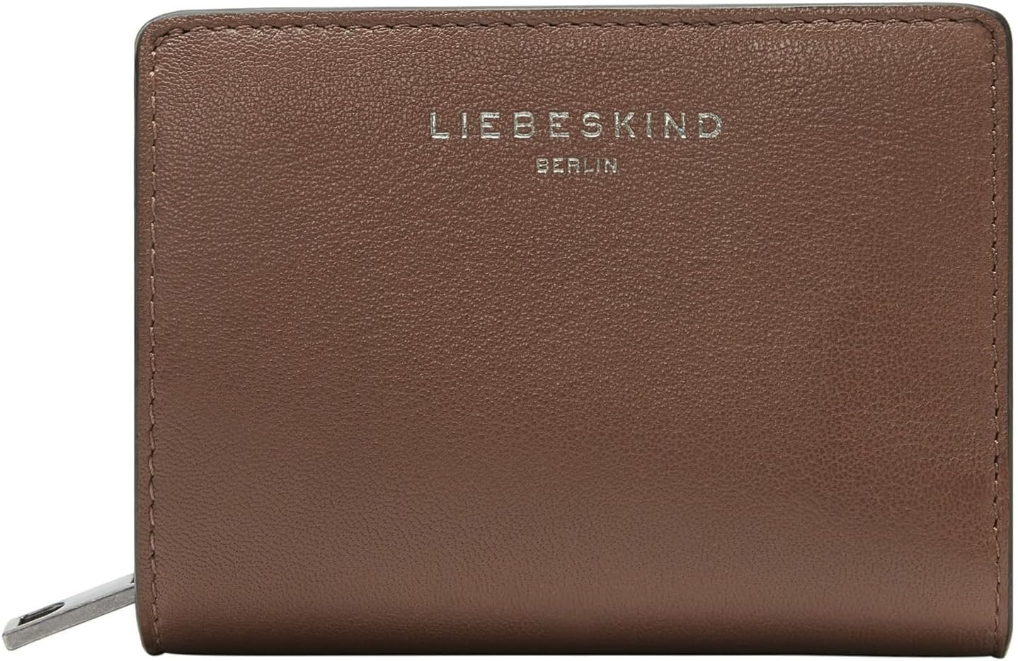 Detalle 2 de Liebeskind Berlin Thea WALLET M SHEEP NATURAL – Geldbörse aus Schafleder in neutral grau
