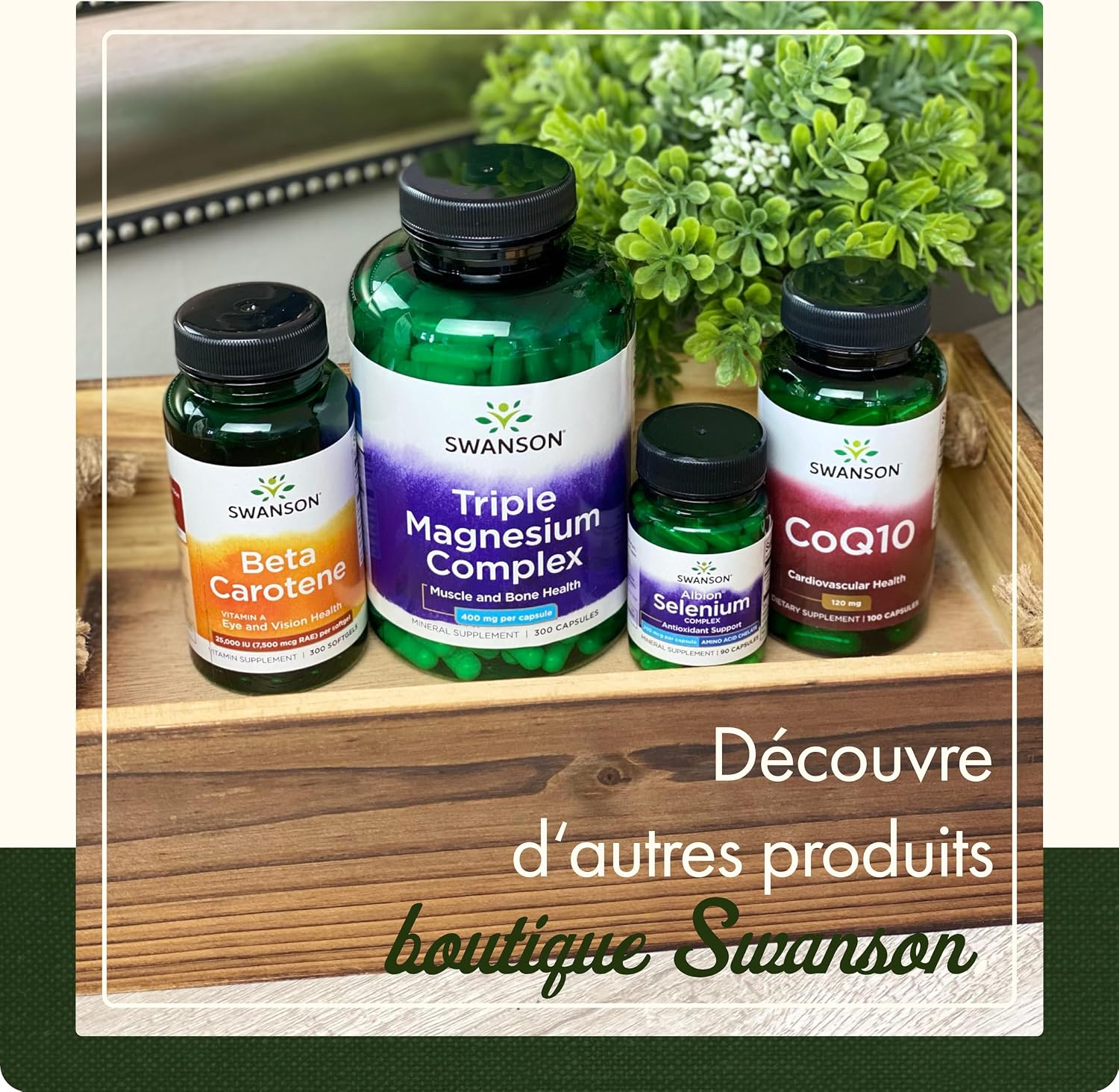 Detalle de Swanson L-Glutamine 500 mg – 100 capsules, sans gluten, sans soja, sans OGM