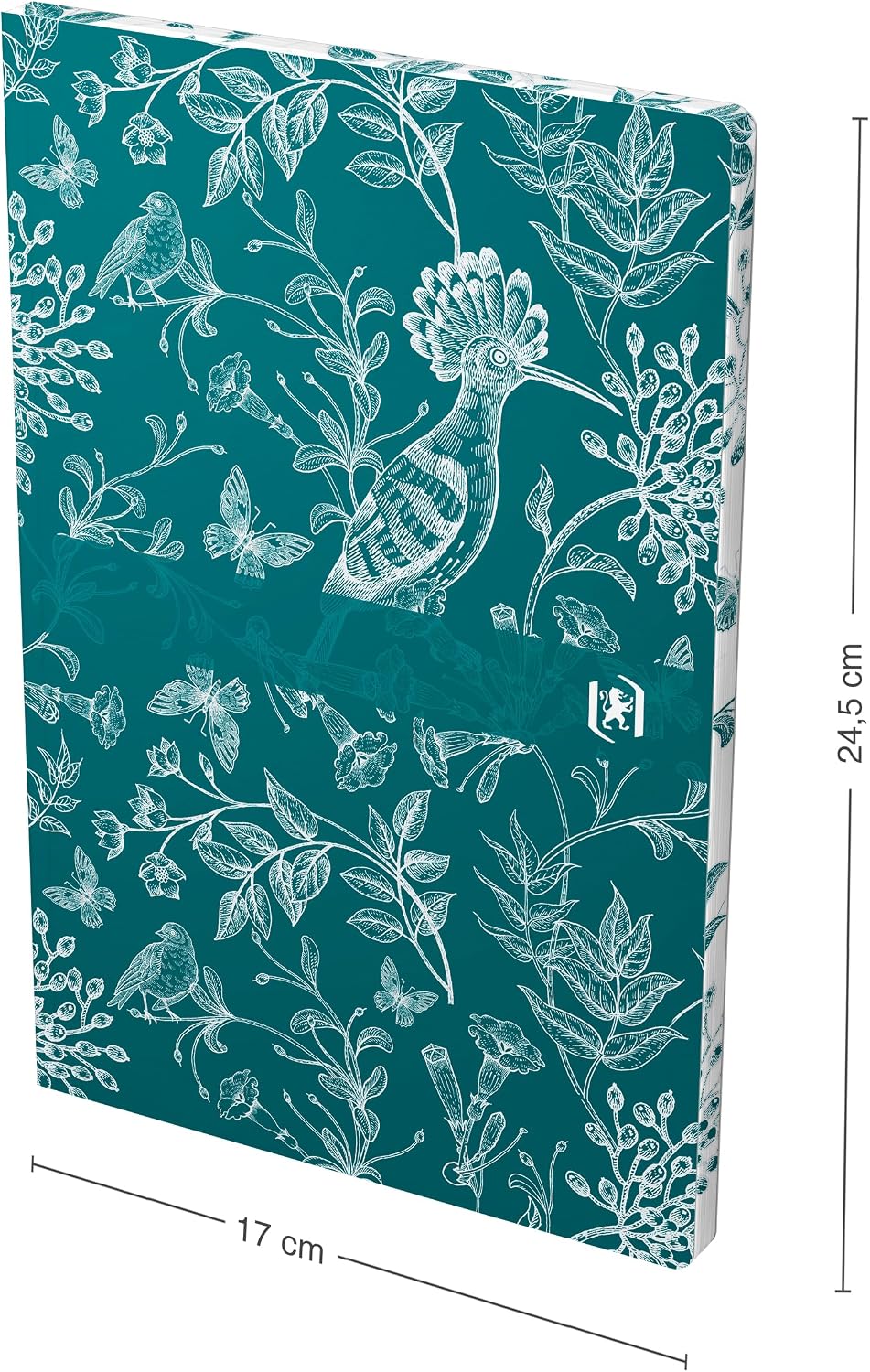 Detalle de Oxford Romance Notizbuch B5 – 5er-Set, liniert, 160 Seiten, Softcover mit Glanzdetails und farbigem Schnitt (4 Motive)