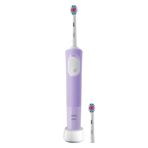 Thumbnail 1 de Oral-B Vitality Pro Electric Toothbrush for Adults (Purple) – 1 Handle, 2 Heads, 3 Modes