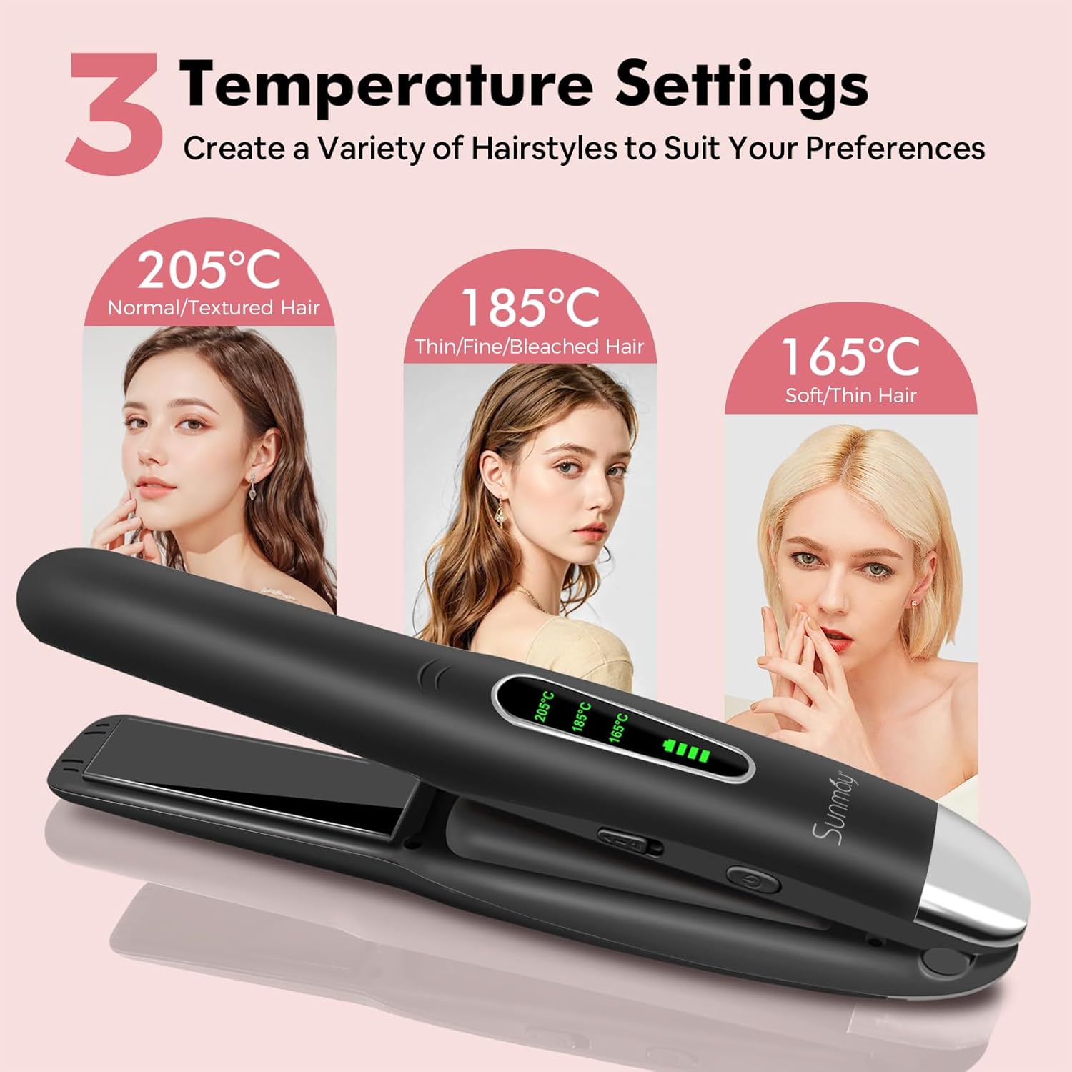 Detalle de SUNMAY Voga GlĂ€tteisen 5000mAh đâ