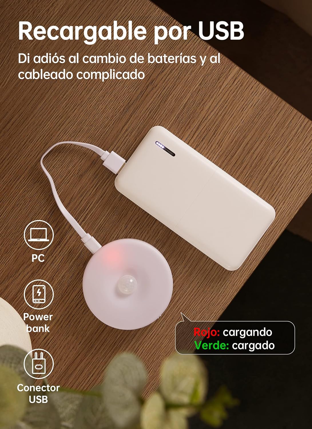 Thumbnail 6 de Homelist Luz Nocturna LED con Sensor de Movimiento, 6 Pack