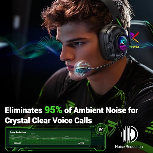 Thumbnail 5 de Krysenix KGH2 Wireless Gaming Headset with Mic for PS5/PS4/PC/Switch/Mac