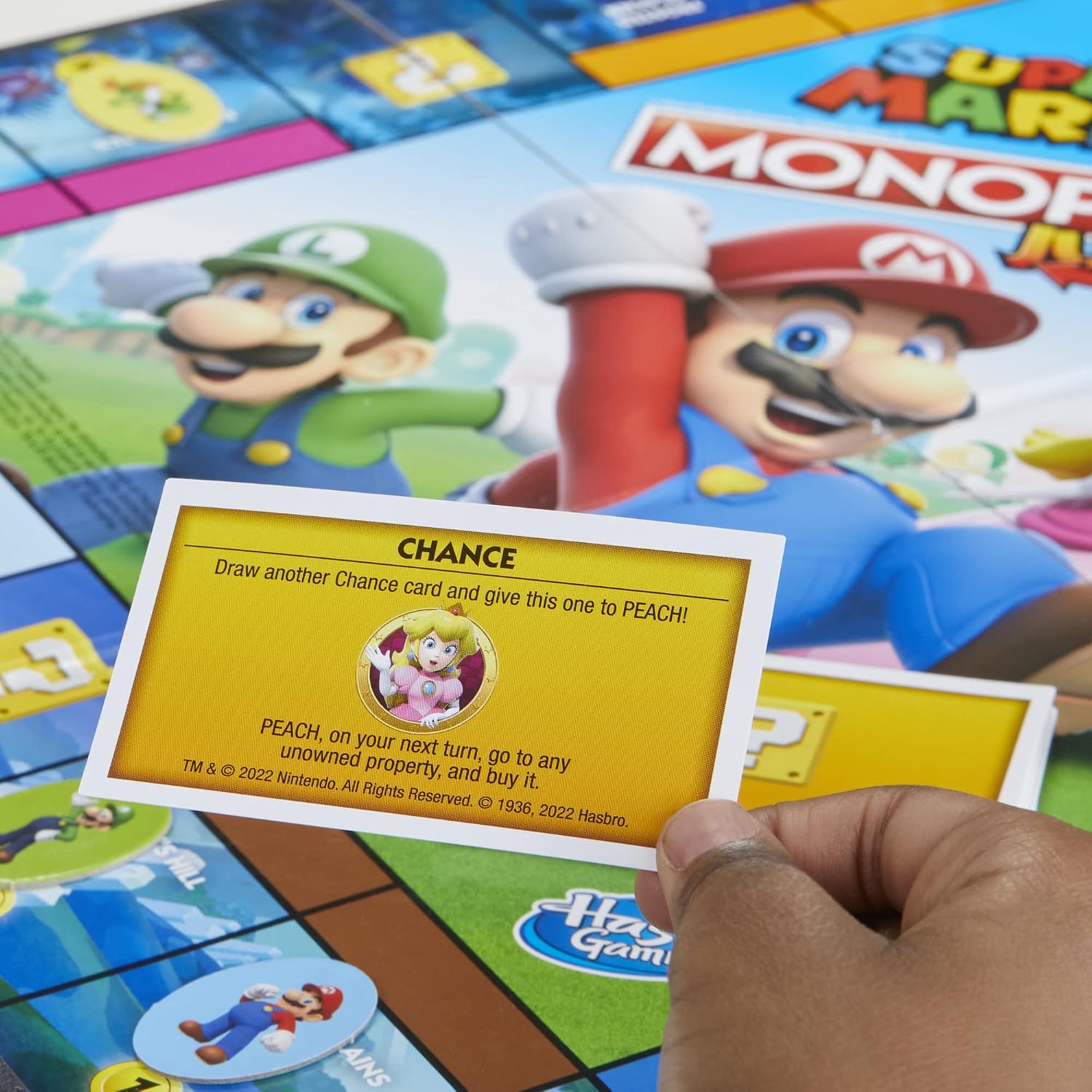 Thumbnail 2 de Monopoly Junior Super Mario Edition Board Game