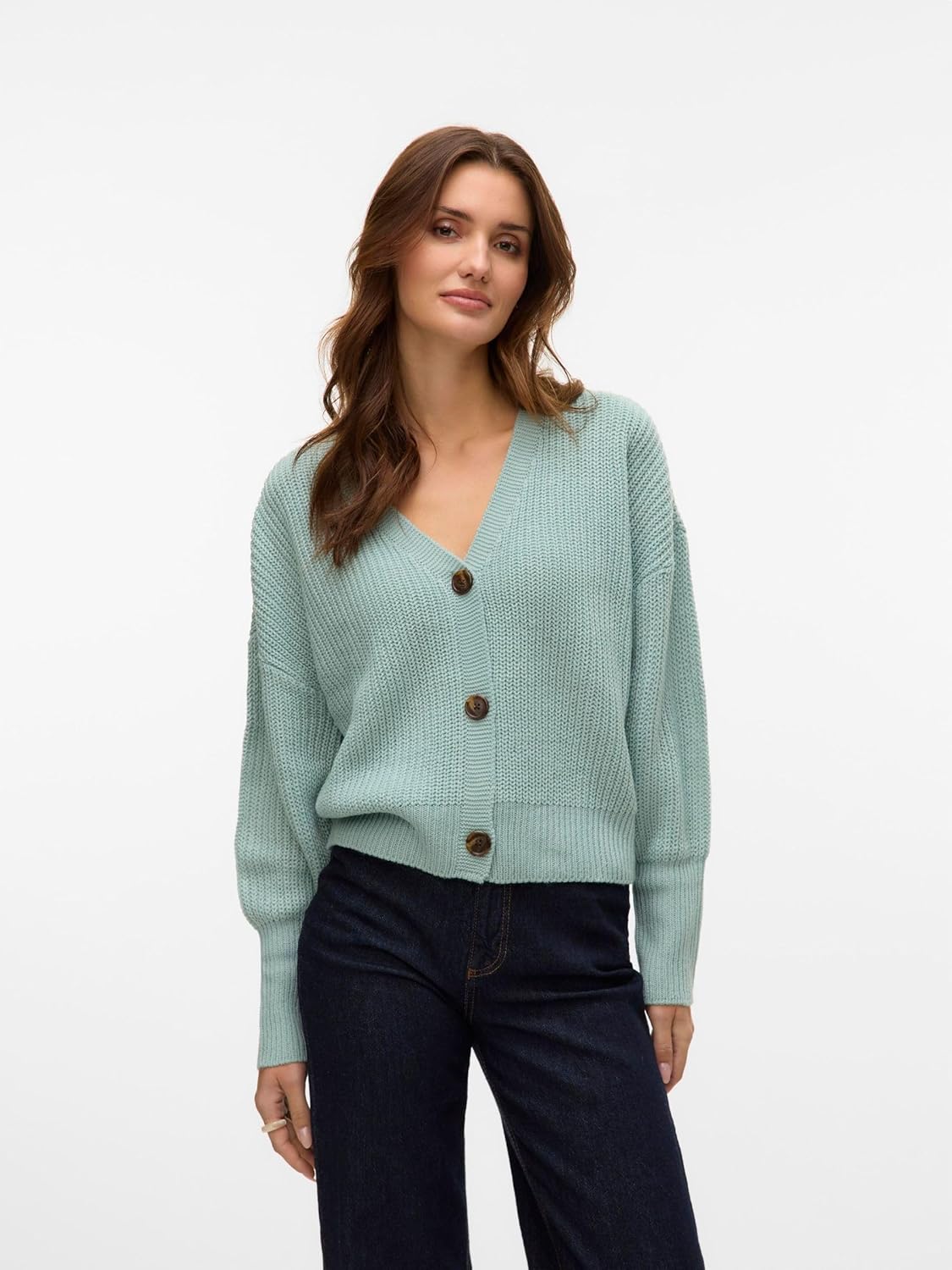 Thumbnail 1 de VERO MODA VMLEA Strickjacke – Damenstrick mit V-Ausschnitt