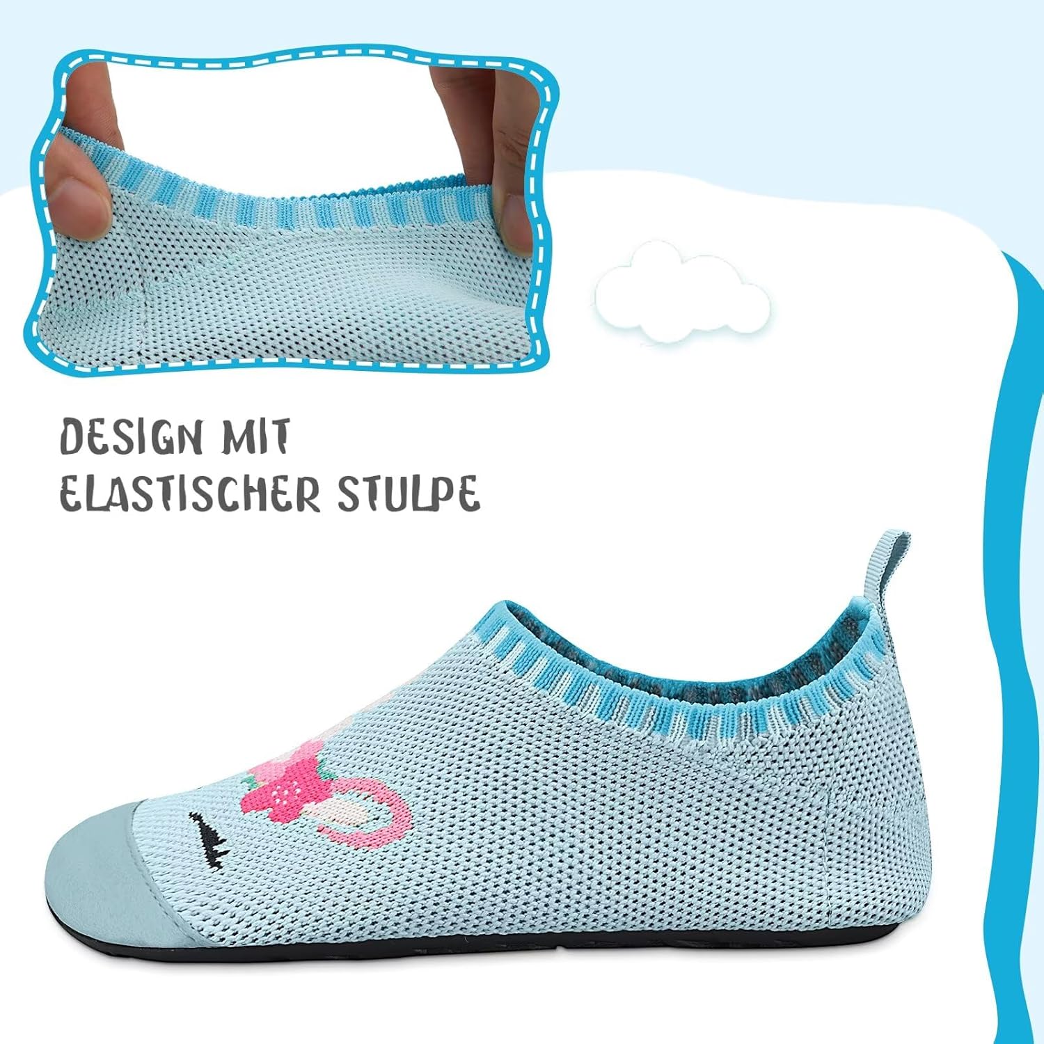 Thumbnail 3 de Kyopp chaussettes-chaussures respirantes antidérapantes pour bébé et enfant