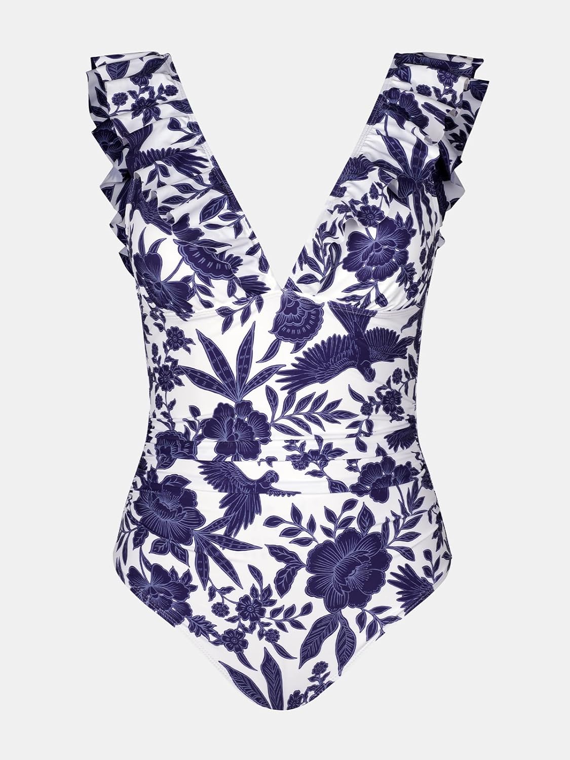 Thumbnail 6 de CUPSHE Maillot de Bain Une pièce à Lacets et col en V pour Femme
