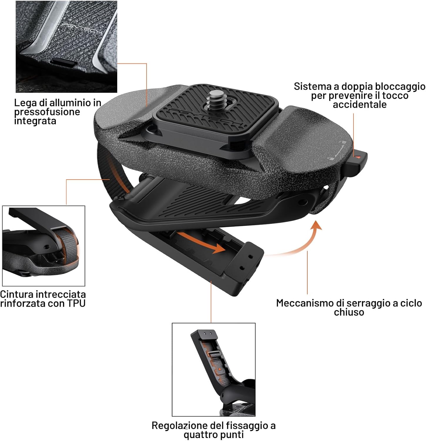 Thumbnail 2 de PGYTECH Beetle V2 Clip fotocamera Arca