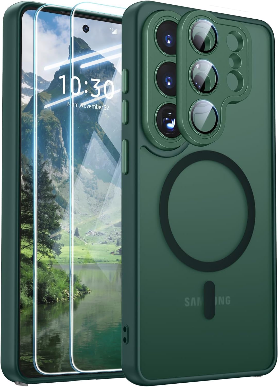 Thumbnail 6 de JAME Magnetic Case for Samsung Galaxy S26 Ultra (Purple) with MagSafe fit, 2 screen protectors and camera lens protector