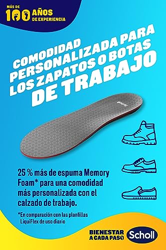 Detalle de Scholl LiquiFlex Plantillas con Soporte Reforzado para Mujer 👡
