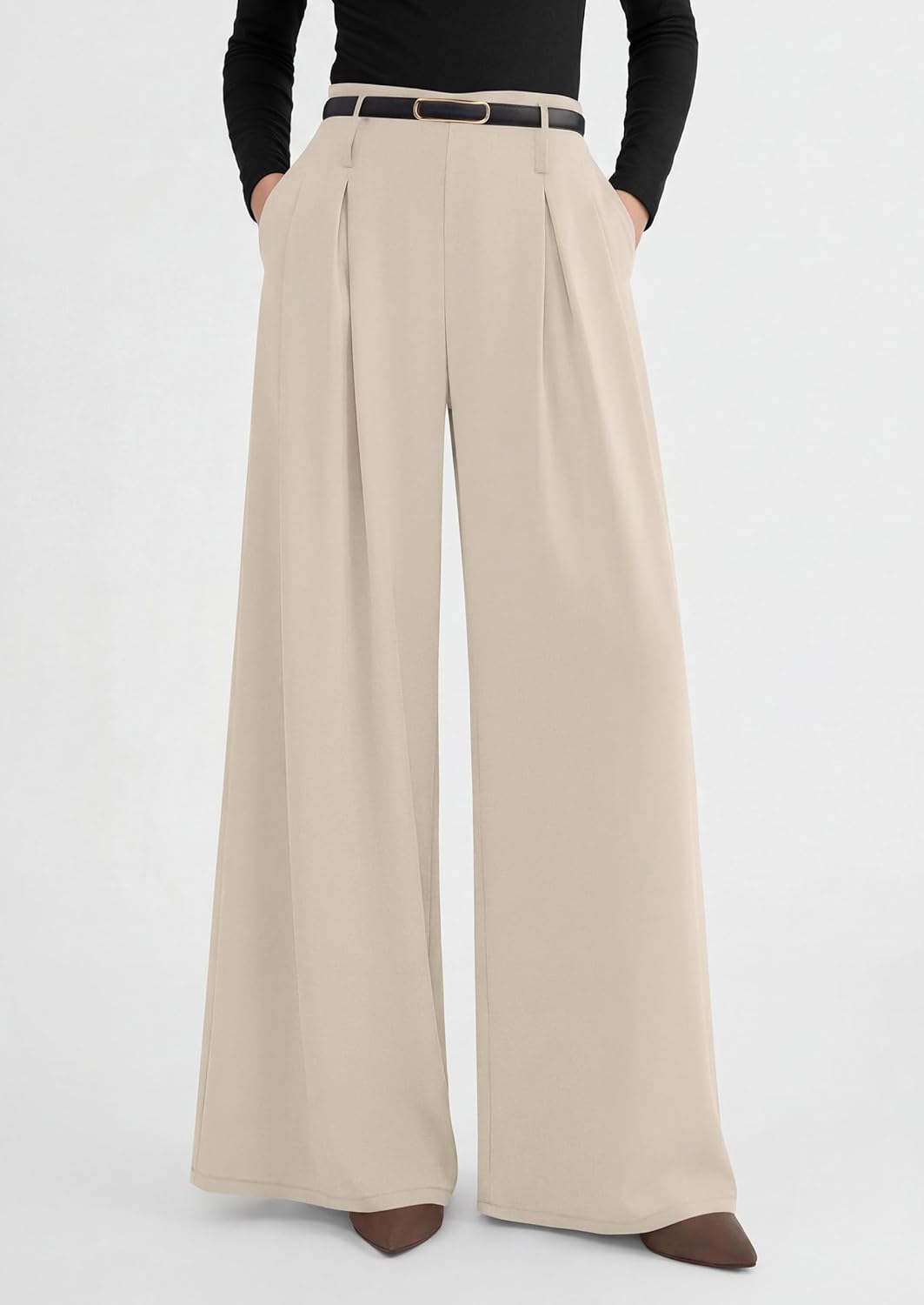 Thumbnail 5 de PRETTYGARDEN Wide Leg Trousers High Waist 2026