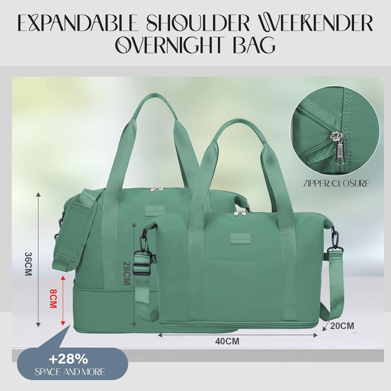 Detalle 2 de Hayayu Convertible Cabin Bag 40x30x20