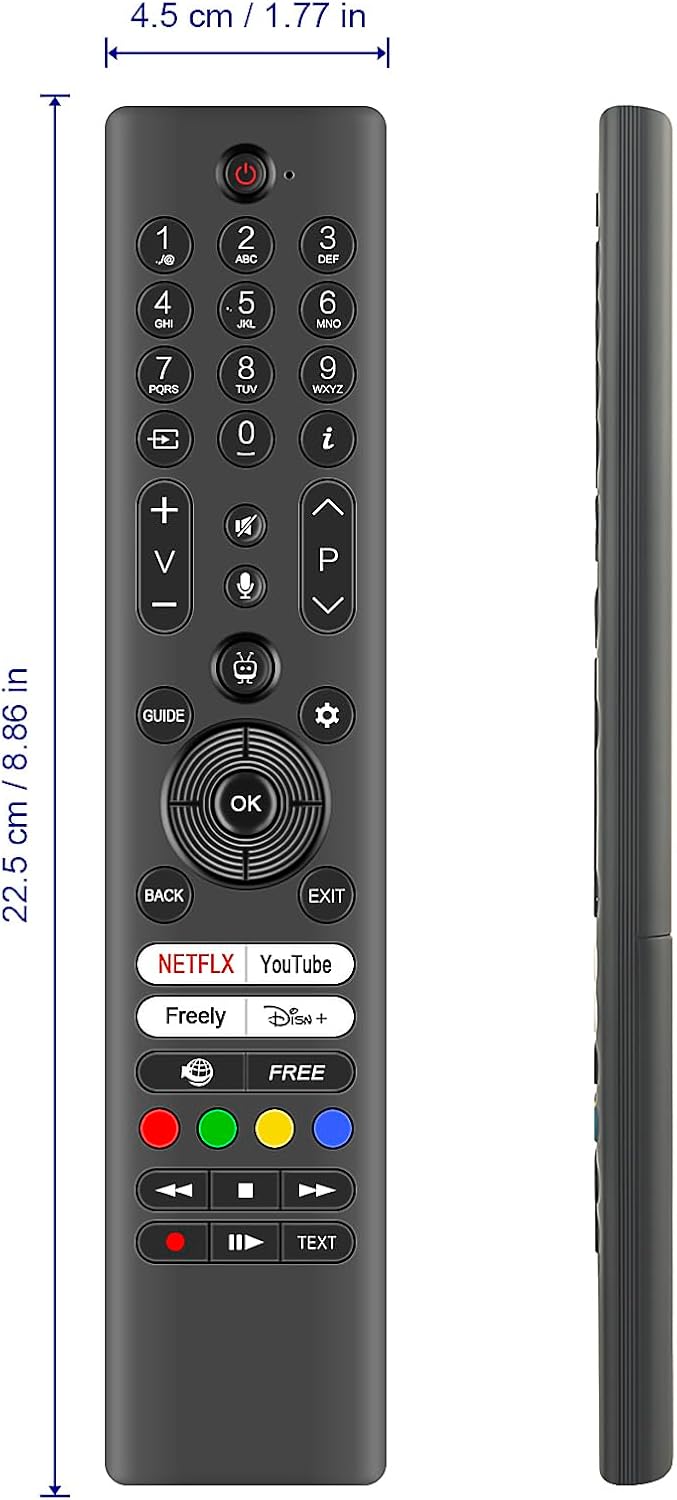 Thumbnail 5 de VINABTY Replacement Voice Remote for Panasonic TV Models (RC45165TV1 compatibility)