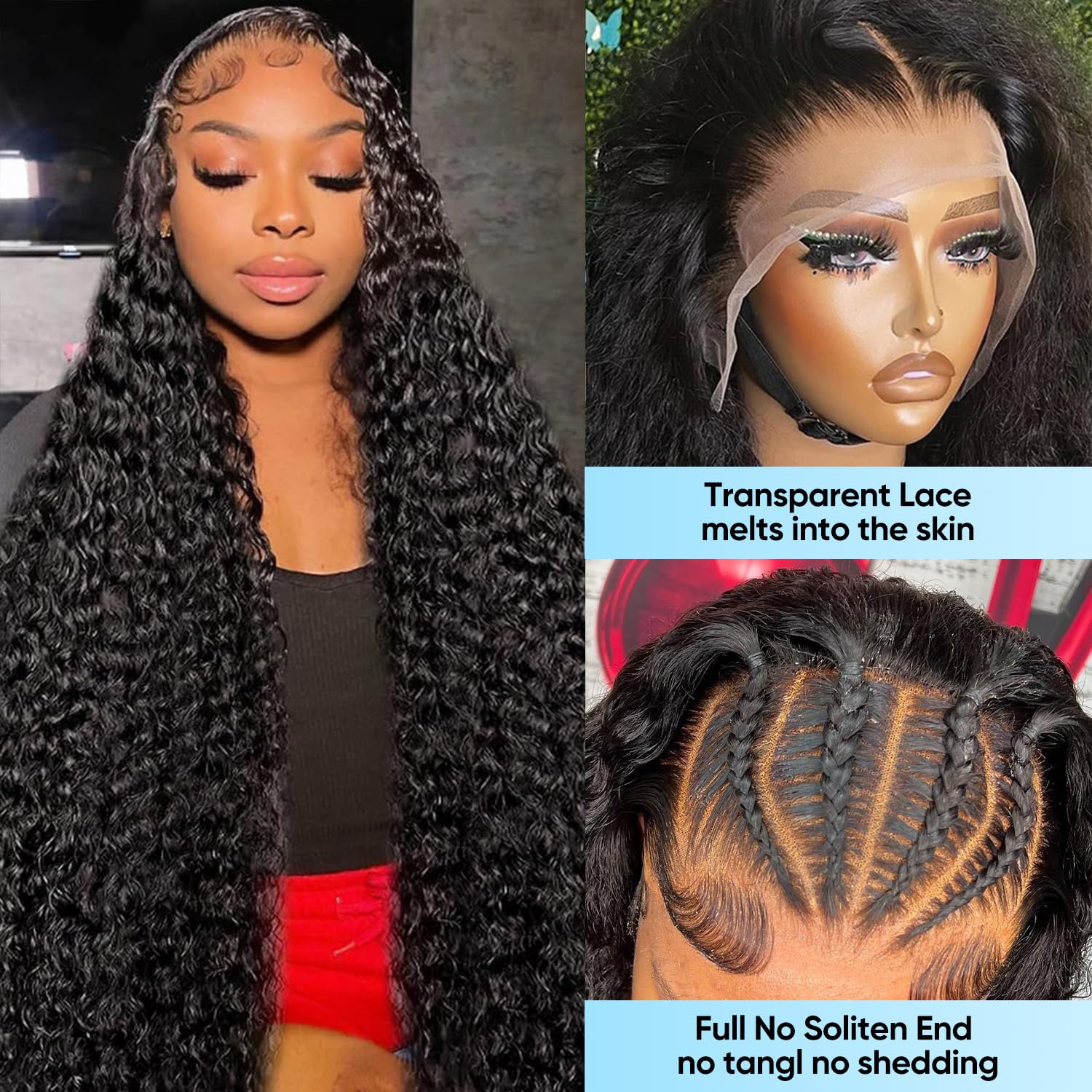 Thumbnail 1 de BJVT 13x6 Deep Wave Wig 30 Inch 🎀