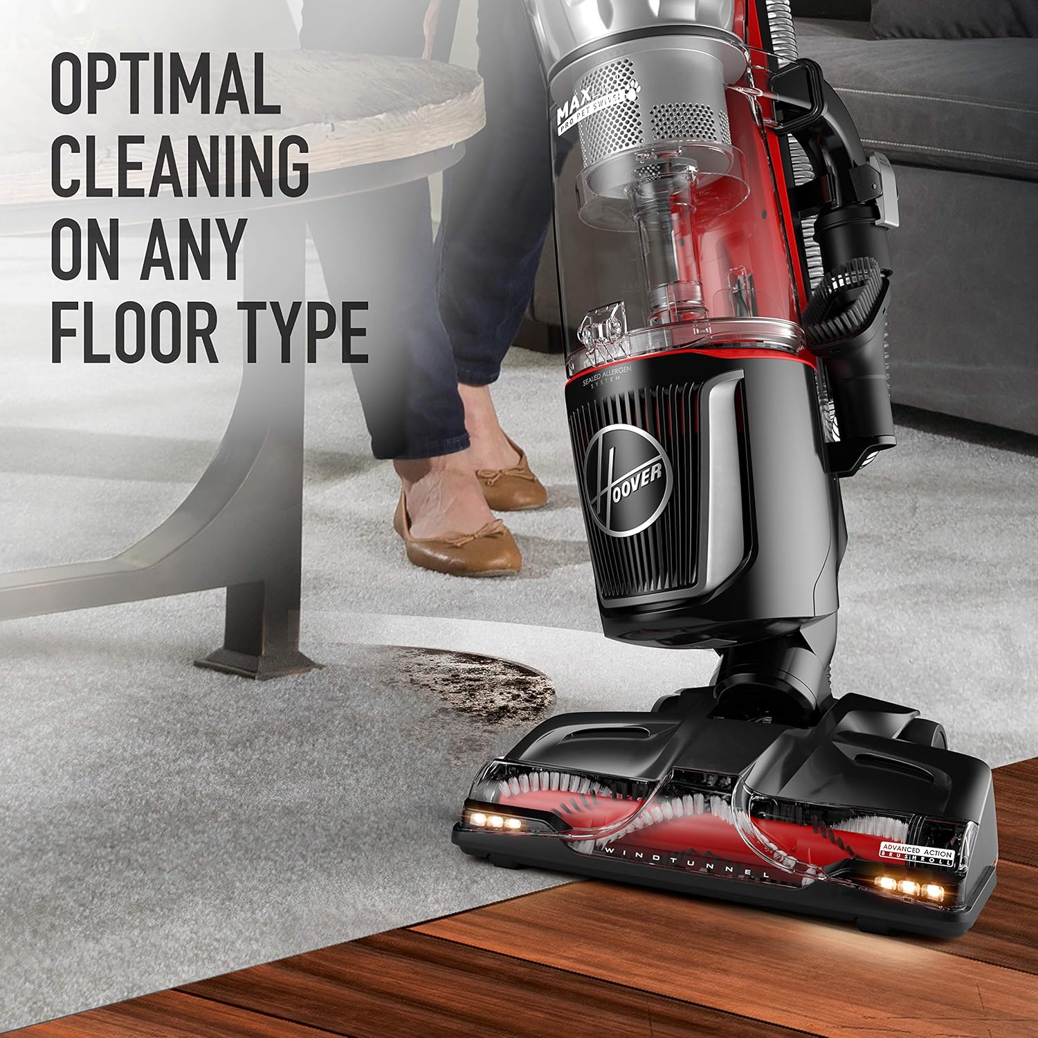 Thumbnail 5 de Hoover MaxLife Pro Pet Swivel Upright Bagless Vacuum with HEPA Filtration