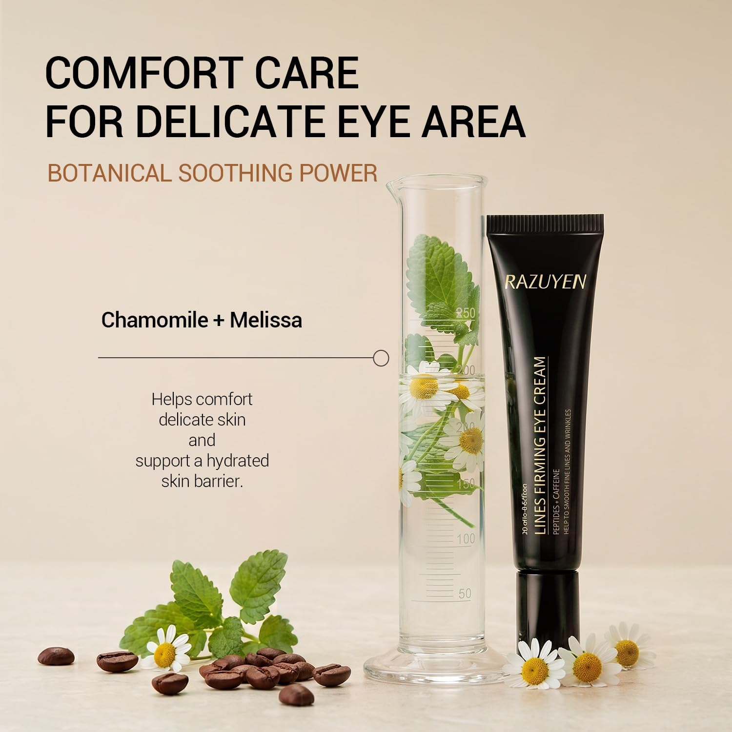 Thumbnail 3 de RAZUYEN oogcontourcrème 20 ml met cafeïne, peptiden en hyaluronzuur