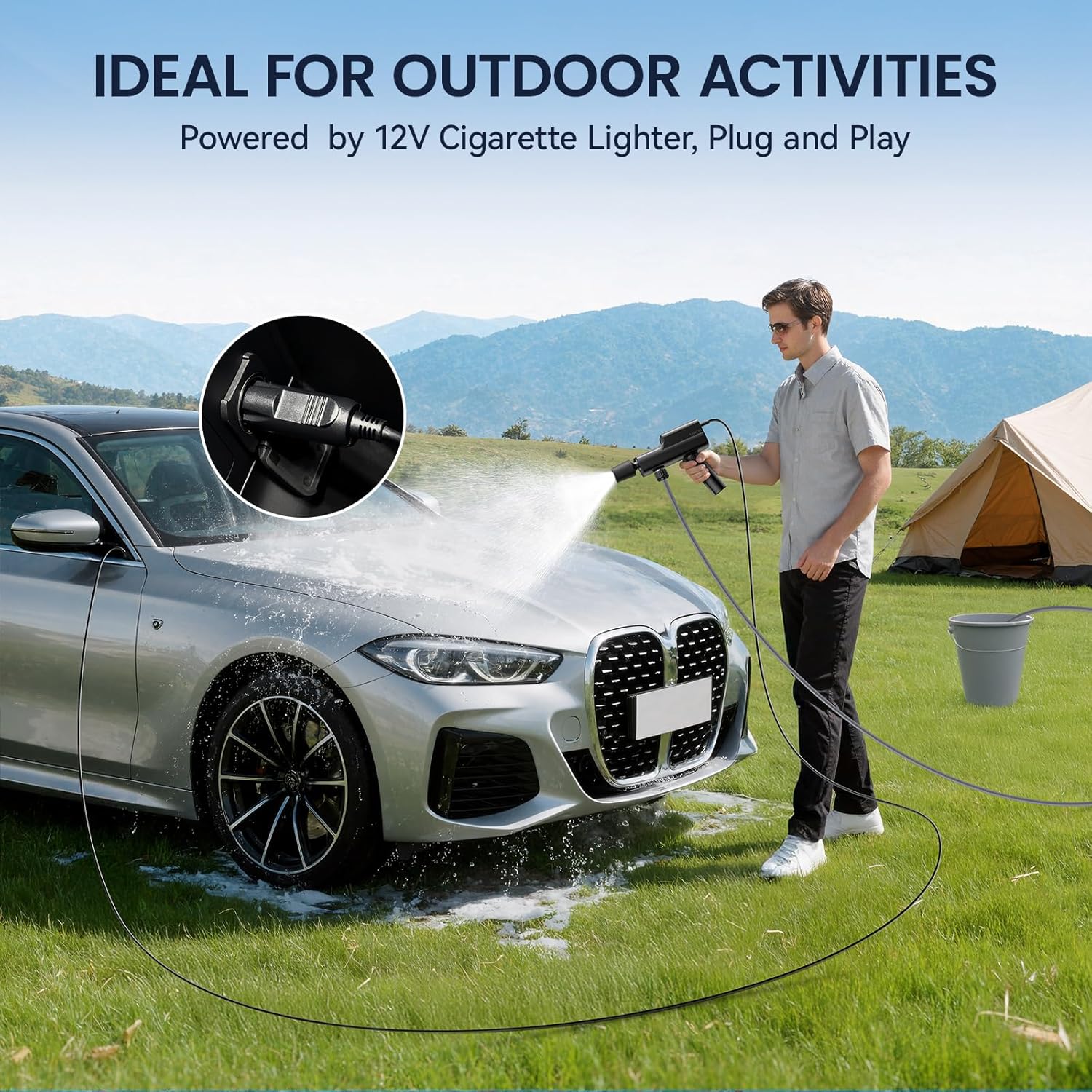 Thumbnail 6 de Cordless Pressure Washer 12000mAh, 5-in-1 Nozzle 🚿