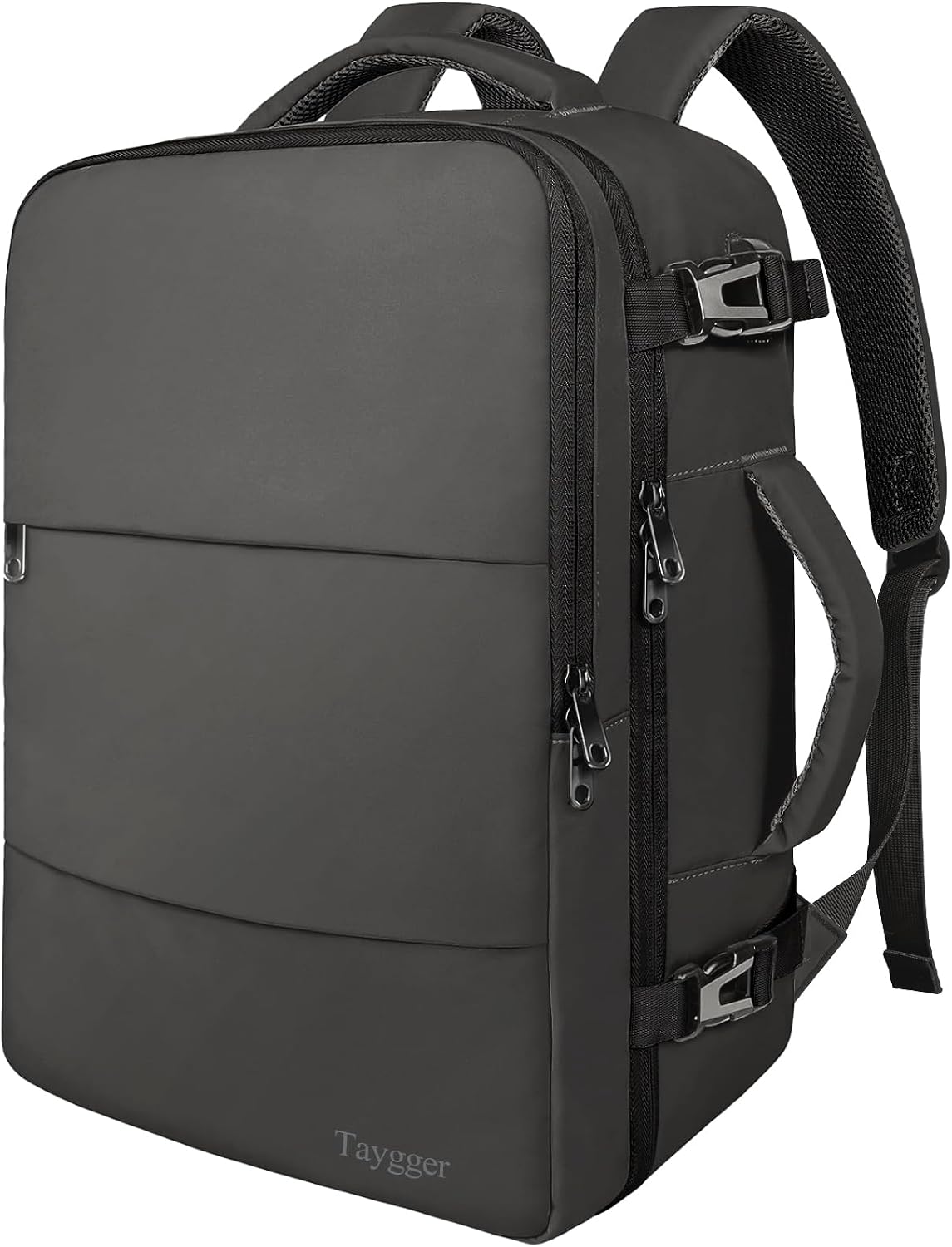 Thumbnail 6 de Taygeer mochila de viaje 40x20x30 cm, rosa loto, con zapatero