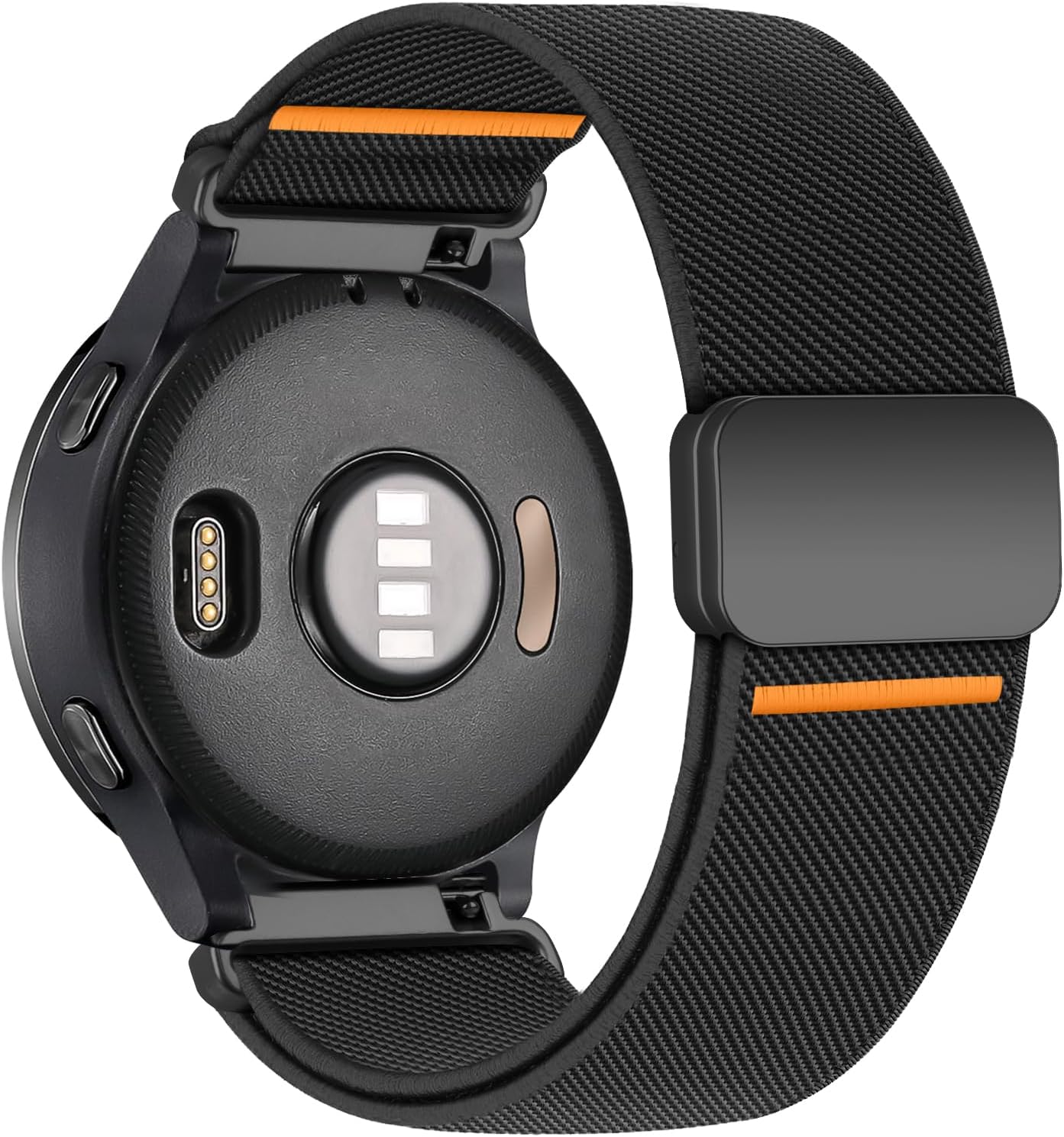 Detalle de 22mm Elastic Magnetic Nylon Straps – SOLOLUP for Samsung Galaxy Watch 3 45mm / Gear S3 & more