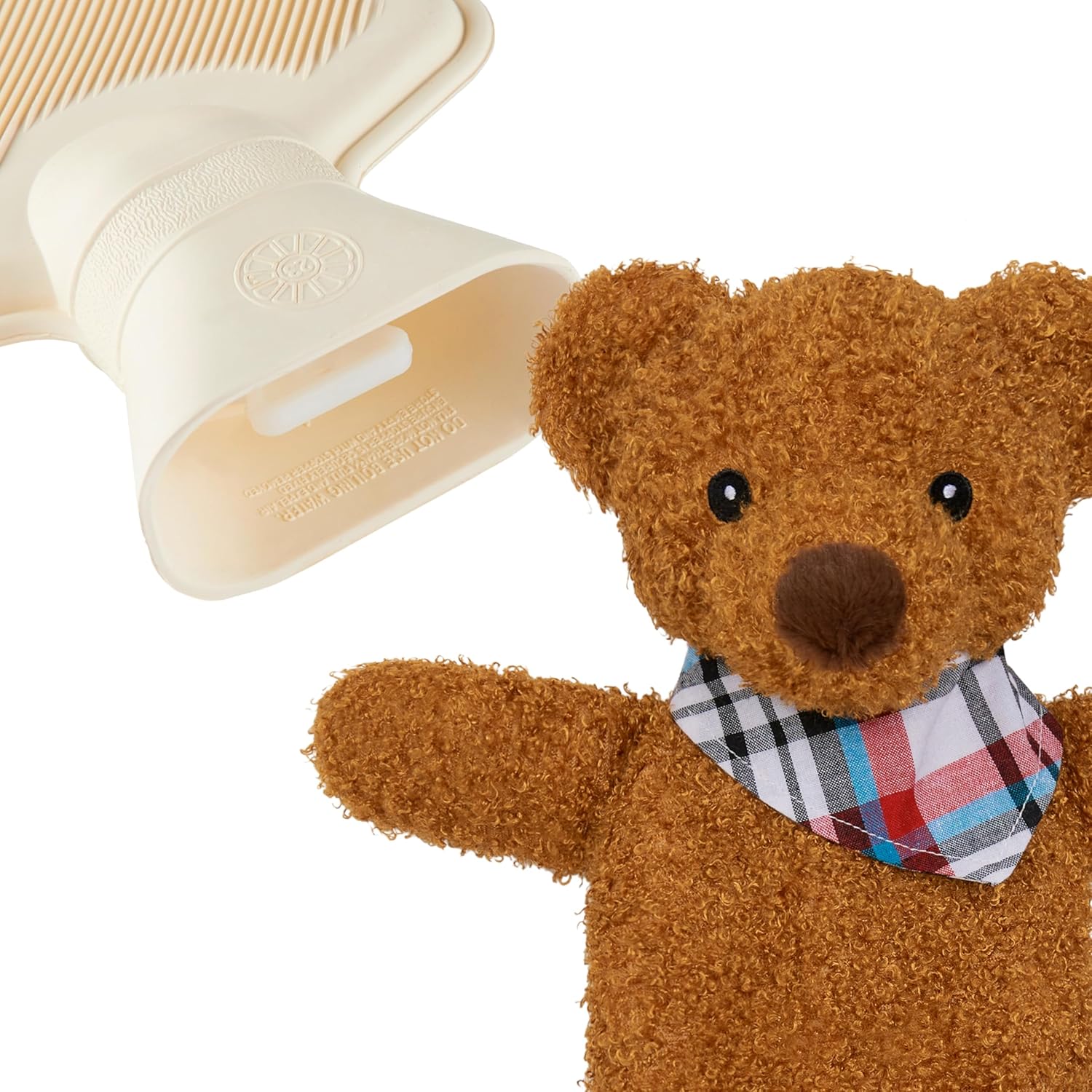 Thumbnail 1 de Cuidado Personal Bolsa Agua Caliente Oso Marrón con Funda Peluche💧