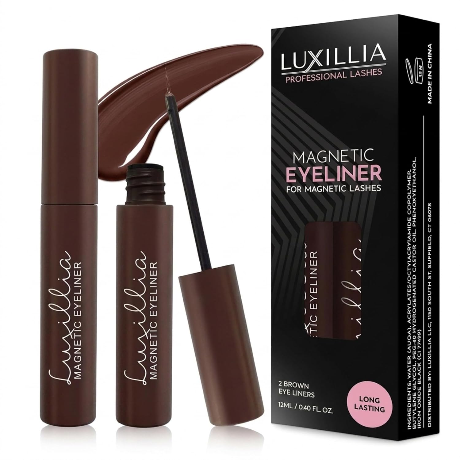 Detalle de Luxillia Magnetic Eyeliner, Brown