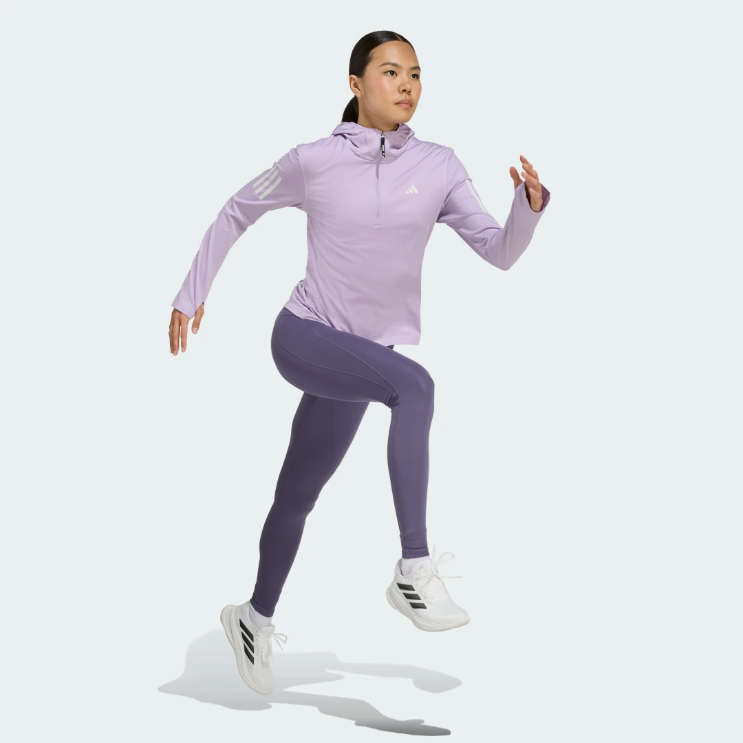 Thumbnail 2 de adidas Own The Run sudadera invierno con capucha