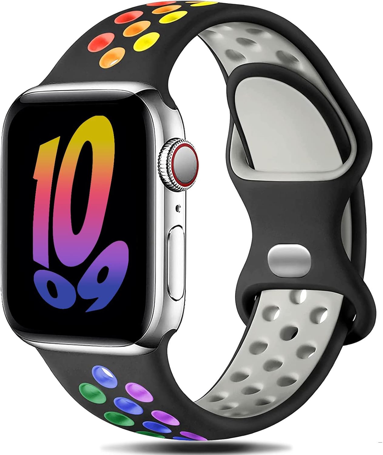 Thumbnail 6 de Sport Silicone Strap for Apple Watch (38mm–49mm) – breathable, skin-friendly replacement band