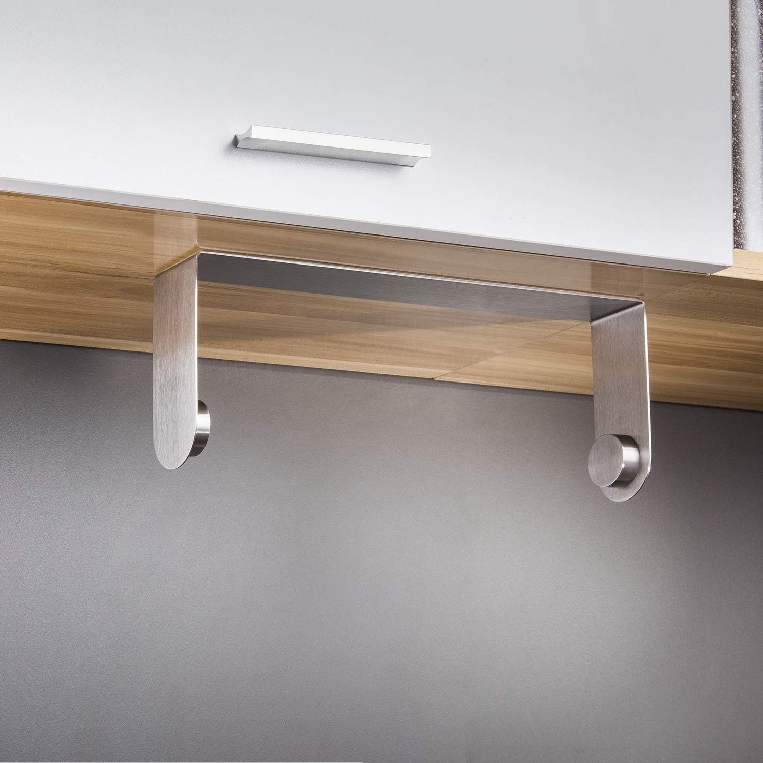 Thumbnail 4 de ZUNTO Under-Cabinet Paper Towel Holder (Self-Adhesive, No Drilling) — SUS304 Stainless Steel