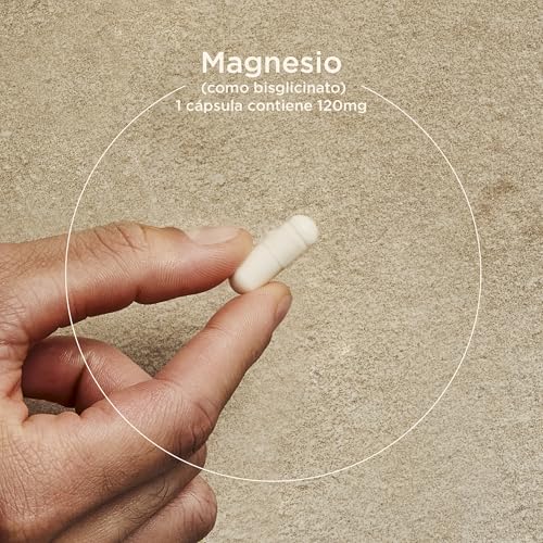 Detalle de Solgar Magnesio Bisglicinato 240 mg | Alta Absorción, 60 Cápsulas