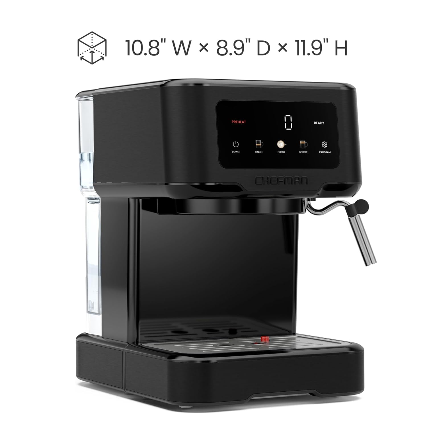 Thumbnail 6 de Chefman CraftBrew Espresso Machine 1.5L