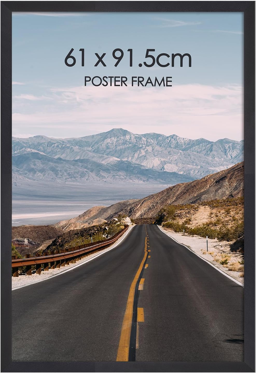 Detalle de Giftgarden 24x36 Inch Poster Frame in Black Aluminium - 63.4 x 93.8 cm, 61x91.4 cm Display Area